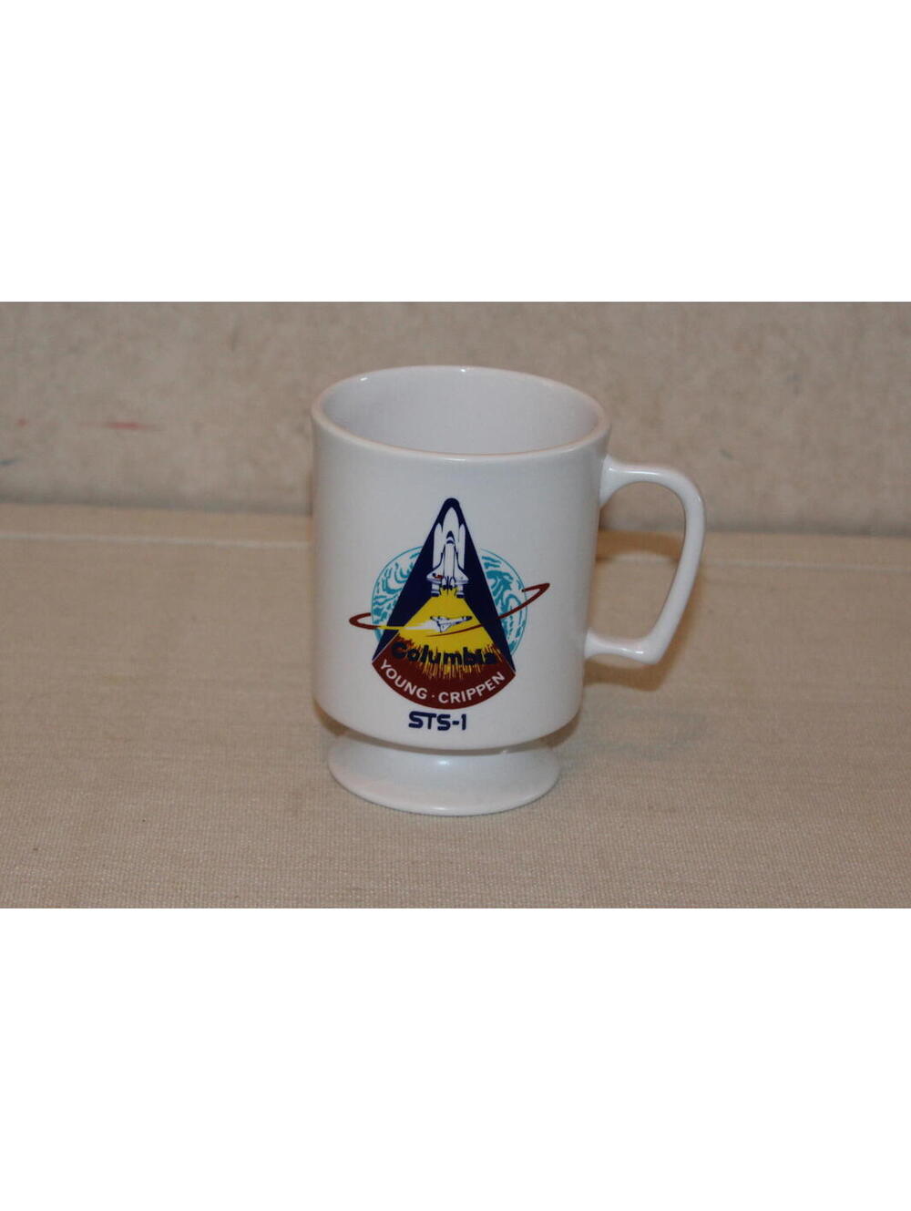 Vintage NASA 1980s Columbia Space Shuttle Lockheed Cup